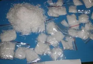 ۶۲۴ کیلوگرم شیشه در مرز بازرگان کشف و ضبط شد