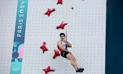 ناکامی رضا علیپور در جام‌ جهانی سنگنوردی