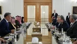 دیدار قائم‌مقام وزیر امور خارجه عربستان سعودی و معاون وزیر امور خارجه چین با وزیر امور خارجه  