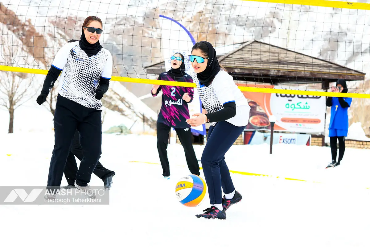 تور ملی والیبال برفی بانوان