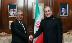 دیدار دبیرکل سازمان دی ۸ با وزیر امور خارجه ایران