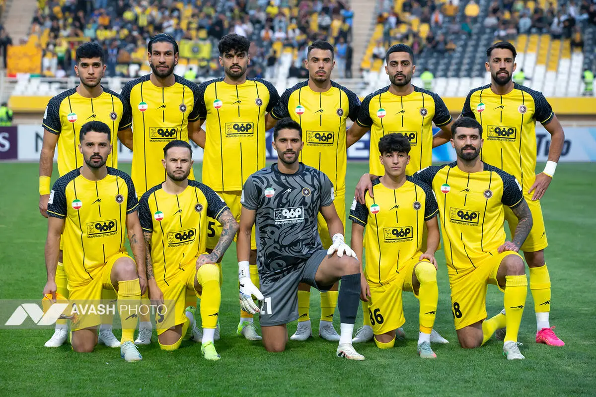 غیبت 5 بازیکن سپاهان مقابل ملوان