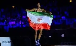 رحمان عموزاد تنها صدرنشین برترین آزادکاران جهان
