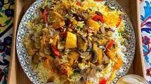 طرز تهیه قارچ پلو با مرغ/ فوت و فن غذای راحت و خوشمزه
