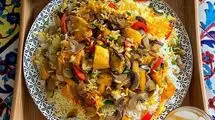 طرز تهیه قارچ پلو با مرغ/ فوت و فن غذای راحت و خوشمزه
