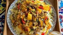 طرز تهیه قارچ پلو با مرغ/ فوت و فن غذای راحت و خوشمزه