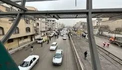 بازگشایی کامل بزرگراه باقری و محور باهنر تهران پس از اصابت موشک