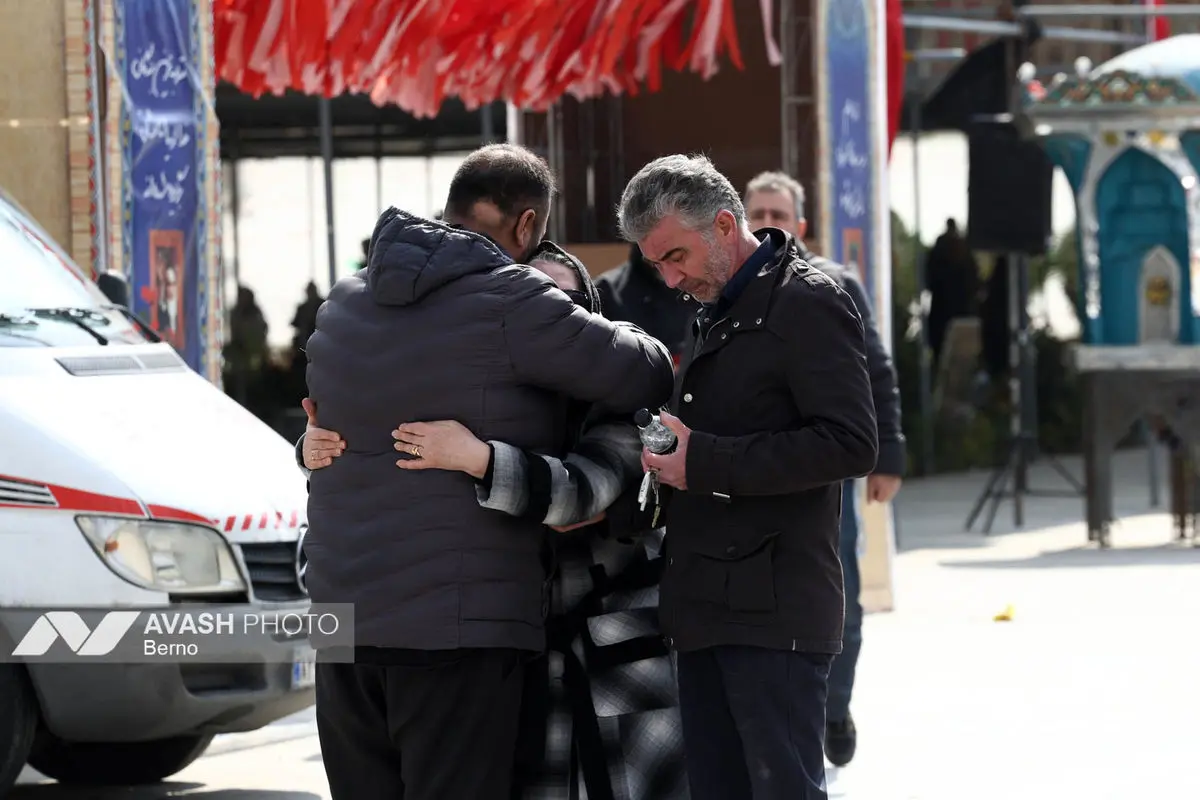 مراسم تشییع پیکر شهدای تجاوز آمریکا و رژیم صهیونیستی - تهران