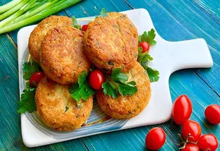 طرز تهیه یک غذای فست‌فودی با لوبیا سفید