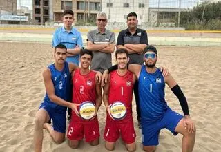 اصفهان میزبان ملی‌پوشان والیبال ساحلی ناشنوا شد