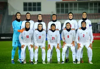 دختران فوتبال ایران برابر گوام به پیروزی دست یافتند