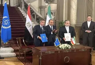 توئیت رافائل گروسی پس از توافق با ایران 