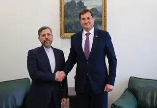 دیدار سعید خطیب زاده با وزیر امور خارجه بلاروس