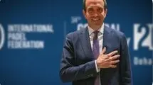 ابراز همدردی رئیس فدراسیون جهانی پدل با ملت ایران