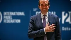 ابراز همدردی رئیس فدراسیون جهانی پدل با ملت ایران