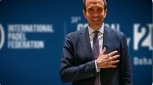 ابراز همدردی رئیس فدراسیون جهانی پدل با ملت ایران
