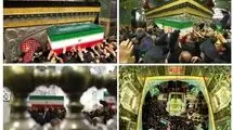 پیکر مطهر رهبر شهید به خاک سپرده شد