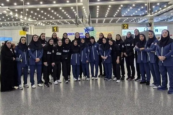 تیم ملی والیبال زنان ایران راهی ازبکستان شد