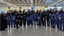 تیم ملی والیبال زنان ایران راهی ازبکستان شد