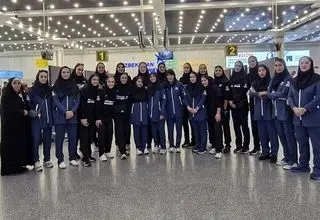 تیم ملی والیبال زنان ایران راهی ازبکستان شد