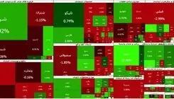 حرکت نزولی بورس تهران؛ افت ۳۴ هزار و ۲۰۳ واحدی شاخص کل