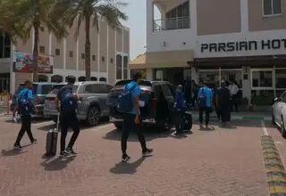 کاروان تیم فوتبال امید به ایران بازگشت
