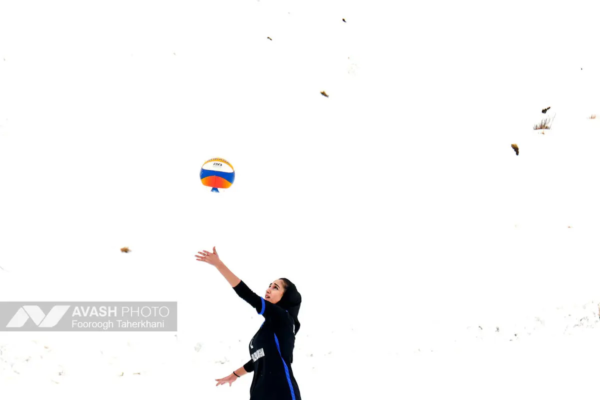 تور ملی والیبال برفی بانوان