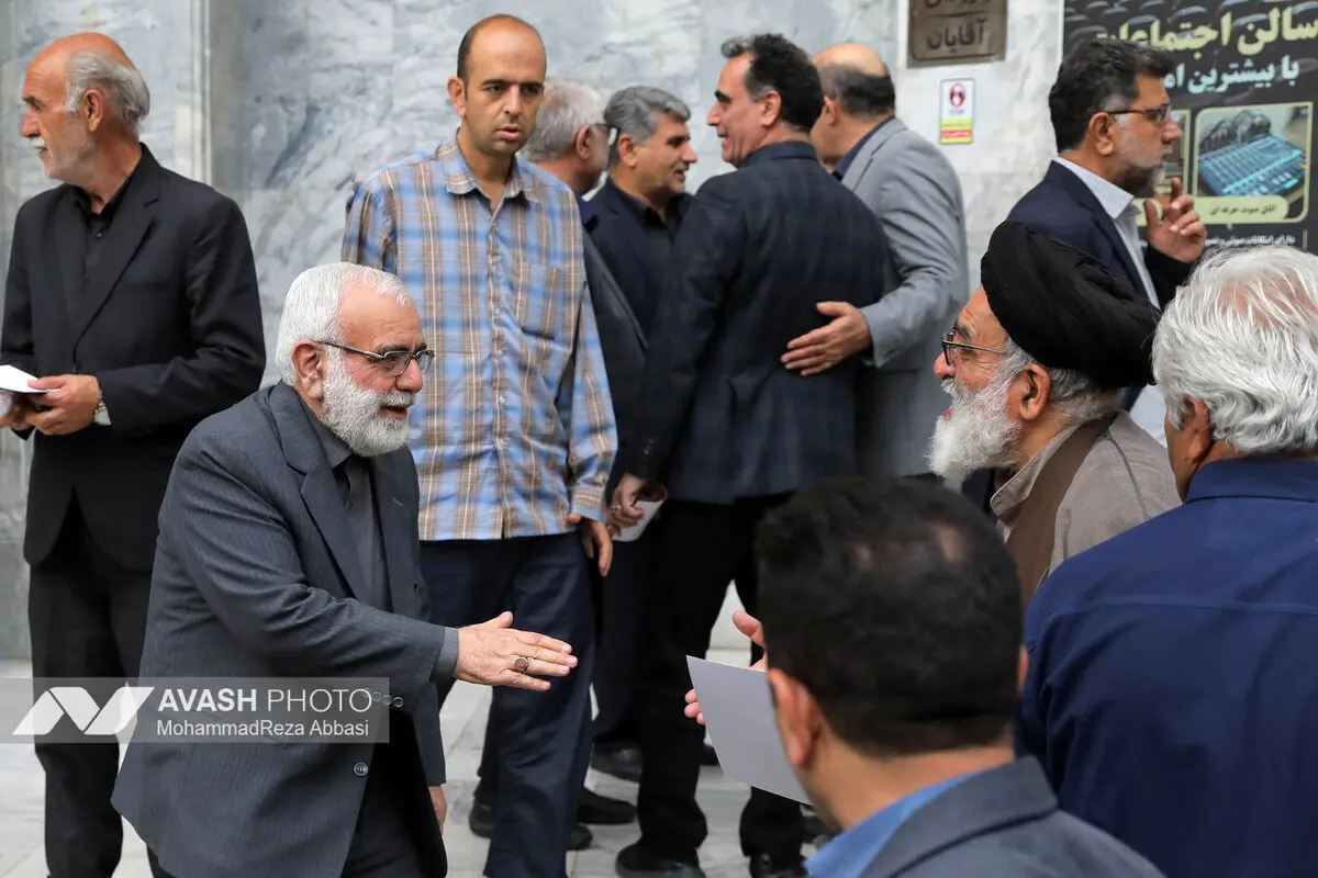 مراسم گرامیداشت شهید علی لاریجانی و فرزندش شهید مرتضی لاریجانی
