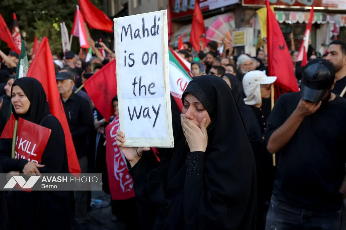 مراسم تشییع پیکر مطهر رهبر شهید انقلاب - مشهد