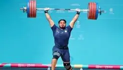 ملی‌پوش ایران چهارمین وزنه‌بردار برتر دنیا