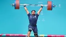 ملی‌پوش ایران چهارمین وزنه‌بردار برتر دنیا