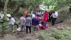 فوت ۳ نفر در اثر واژگونی خودرو در محور اطاقور لنگرود