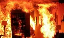 آتش‌سوزی در لونا پارک شیراز