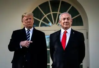 ترامپ به نتانیاهو رو دست زد!