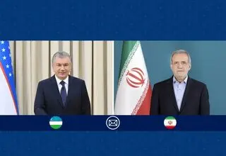 پیام رئیس‌جمهور ازبکستان به پزشکیان