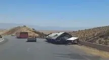  هشت کشته و ۱۵ مصدوم در واژگونی مرگبار اتوبوس