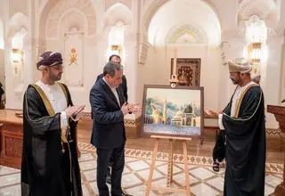 تمبر یادبود همکاری ایران و عمان رونمایی شد 