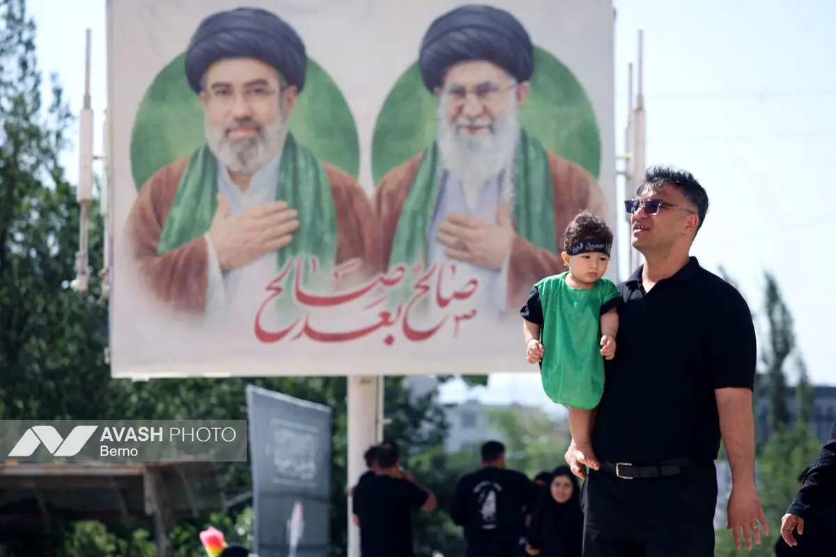 مراسم شیرخوارگان حسینی - تهران