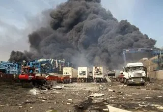 برآورد اولیه از خسارت انفجار در بندر شهید رجایی؛ 30 هزار میلیارد تومان