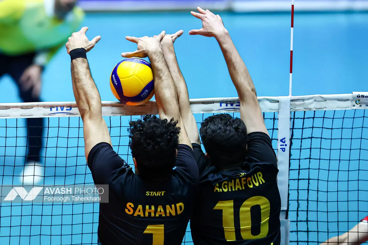 دیدار تیم های والیبال شهرداری ارومیه و سپاهان