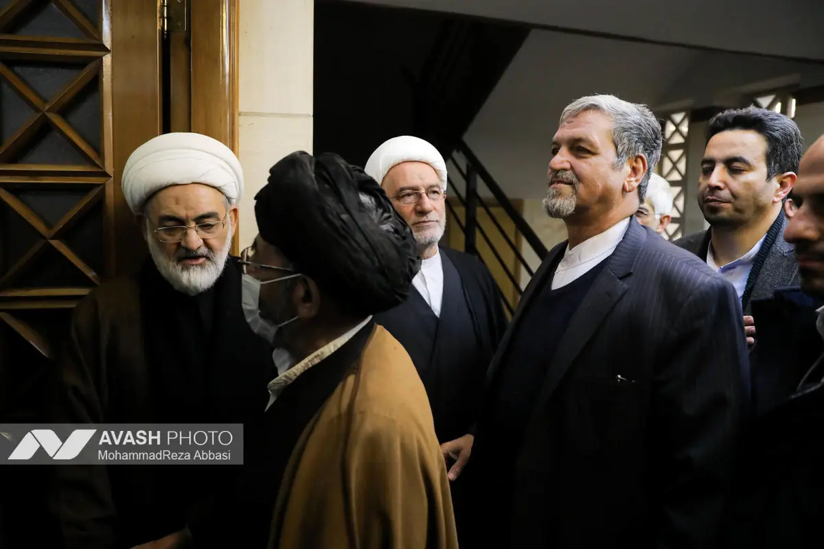 مراسم ترحیم اشرف بروجردی