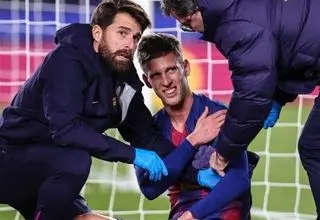 هافبک بارسلونا خانه‌نشین شد