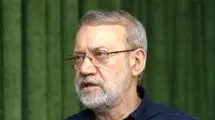 لاریجانی: با آتش جنگ آمریکا و اسرائیل در منطقه، بعید است امنیتی در تنگه هرمز شکل بگیرد
