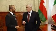 دیدار وزیر خارجه عمان با همتای ایتالیایی در آستانه مذاکره رم