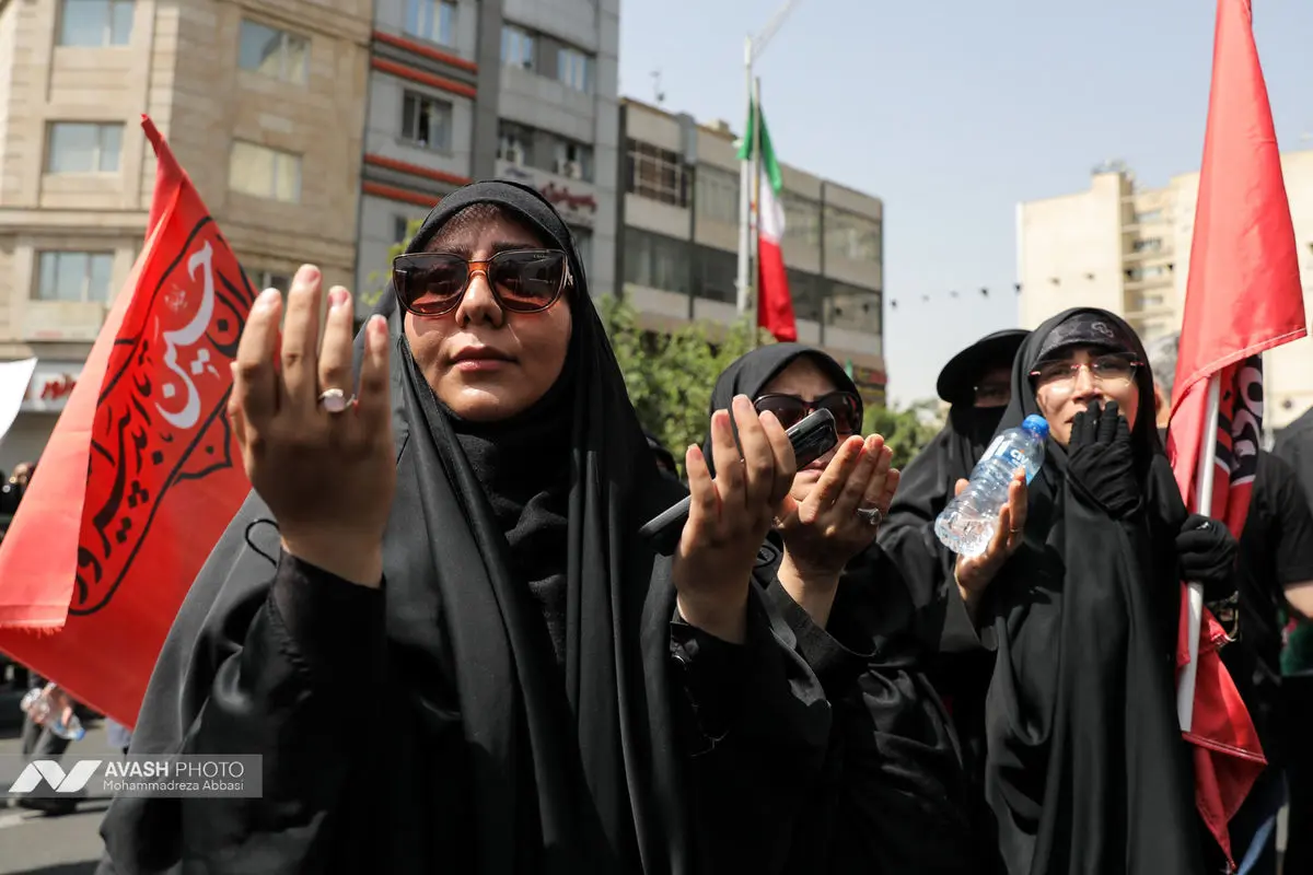 مراسم تشییع پیکر مطهر تعدادی از سرداران و فرماندهان، دانشمندان هسته‌ای