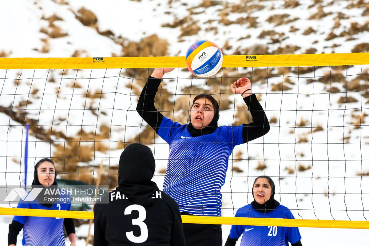 تور ملی والیبال برفی بانوان