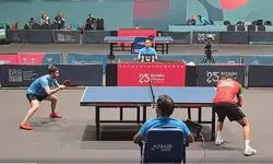 تیم ملی مردان تنیس روی میز ایران به فینال رسید