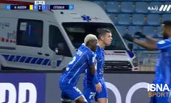 امیدها زنده شد؛ گل اول استقلال به الحسین توسط آسانی + ویدیو