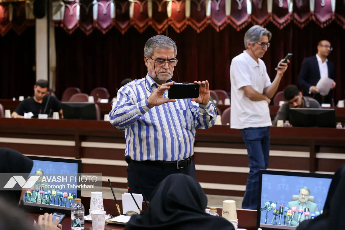 نشست خبری رییس سازمان بازرسی کل کشور