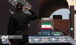 مراسم وداع با رهبر شهید انقلاب و اقامه نماز بر پیکرهای مطهر شهدا - ۲